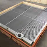 Air compressor radiator