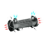 Air compressor radiator